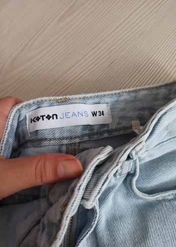 xs Beden Bej Renkli Bol Kesim Mini Kot Şort