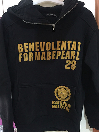 l Beden Fermuarlı sweatshirt