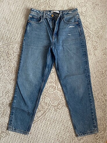 zara mom jean
