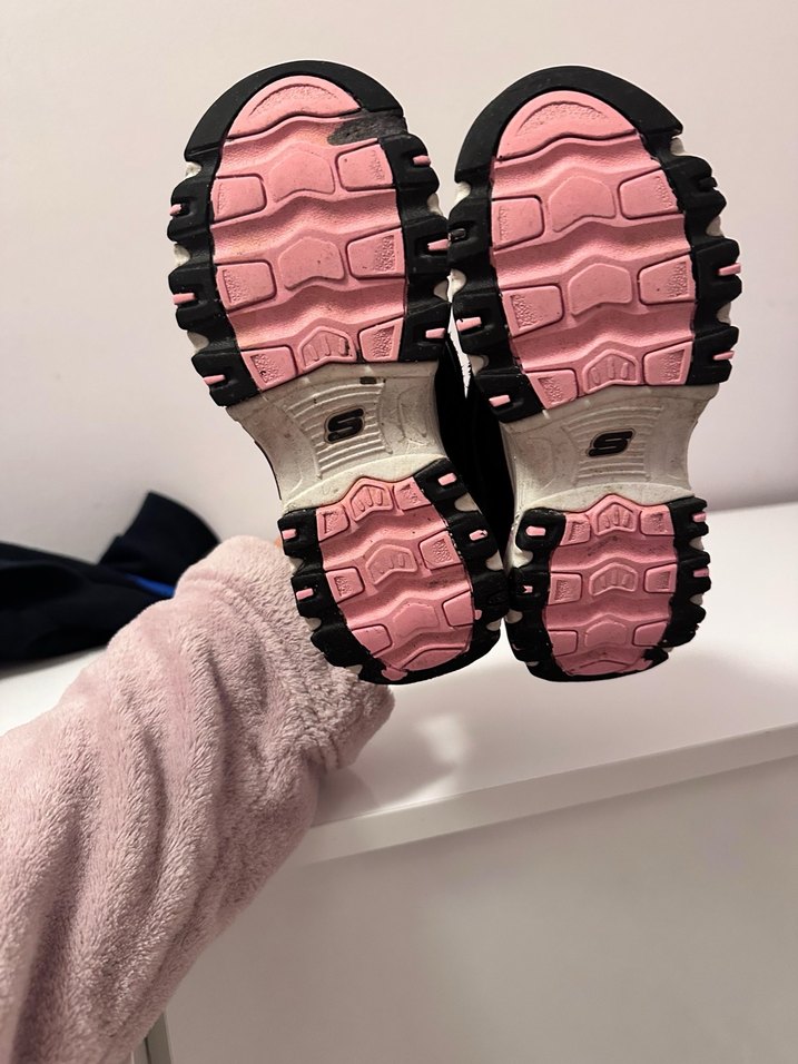 Kız Çocuk Pembe Yılan Desenli Spor Ayakkabı - Görsel 3