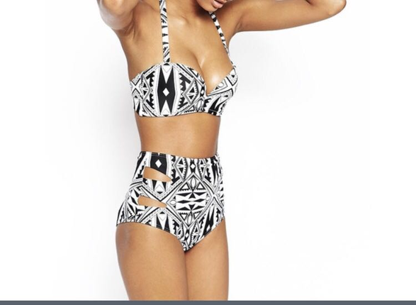 universal Beden Yüksek Bel Bikini