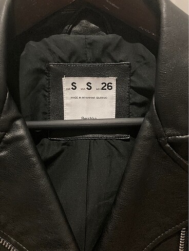 Bershka deri ceket