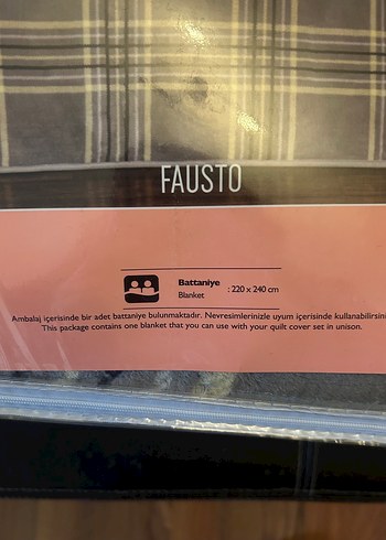 Taç Gri Ekoseli Baskılı Nevresim Takımı - Görsel 5