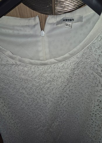 Dantel Detaylı Kolsuz elbise - Görsel 2