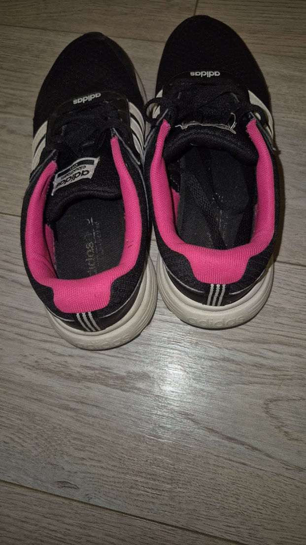 Siyah-Pembe Adidas Spor Ayakkabı - Görsel 2