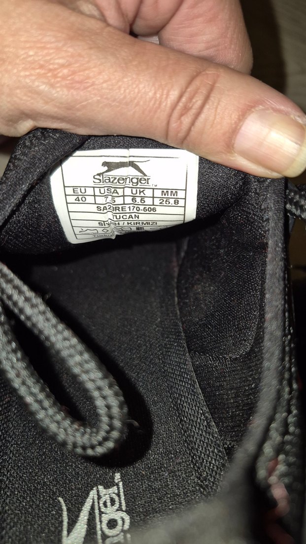 Siyah Spor Tarz Erkek Sneaker - Görsel 4