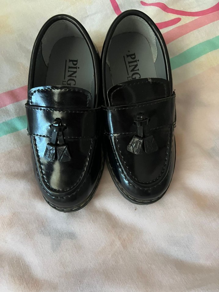 Klasik Siyah Erkek Çocuk Özel Ayakkabı - Görsel 3