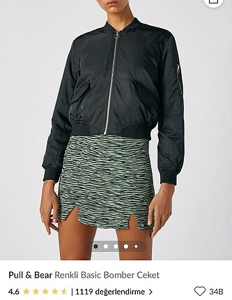 Pull and Bear bomber ceket