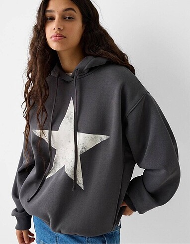 Bershka Yıldızlı Sweat