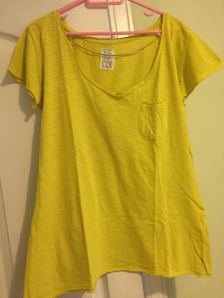 Sarı zara tshirt