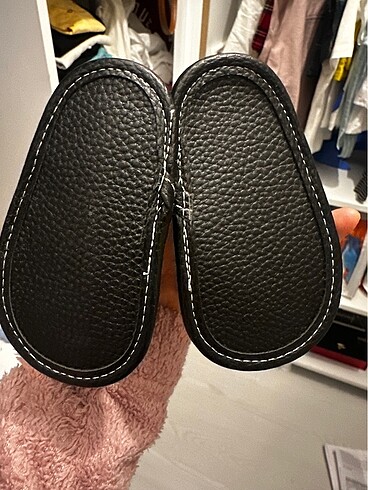 Çok tarz bebek deri sandalet - Görsel 2