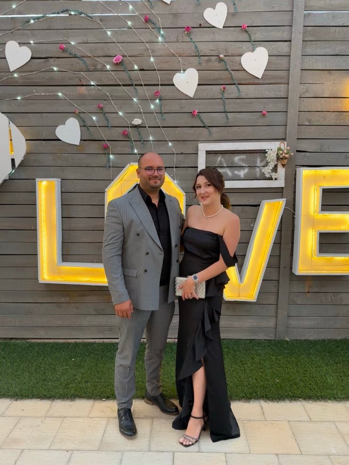 Siyah Straplez Uzun Saten Elbise - Görsel 2