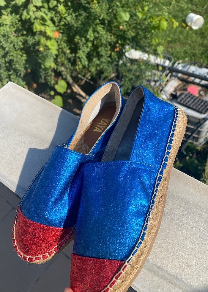 Yaya Mavi Espadril - Görsel 4