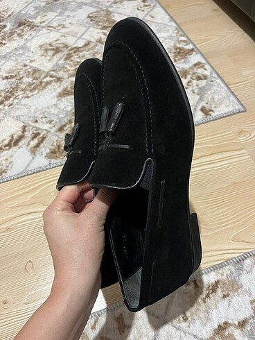 Süet Loafer ayakkabı