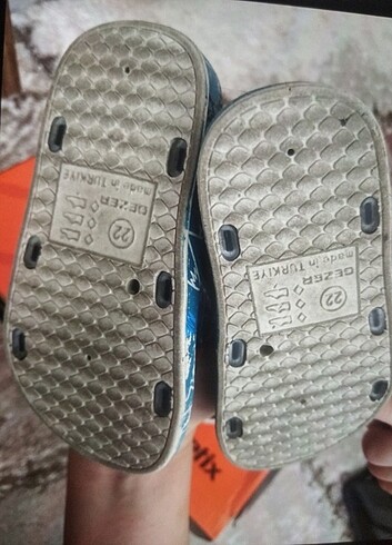 22 Beden mavi Renk Çocuk sandalet 