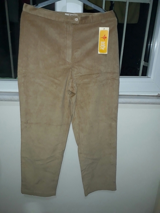 sıfır ürün sütlü kahve kadife pantalon