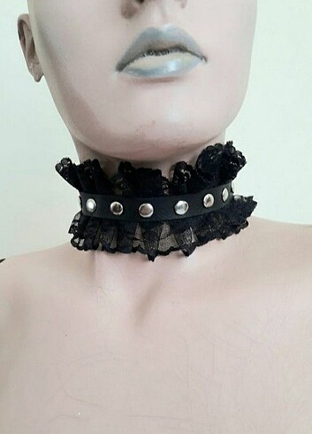 Gotik Punk Y2k Choker Gerdanlık beğeni takip 