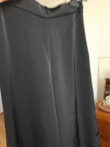 xs Beden siyah Renk Zara saten pantolon