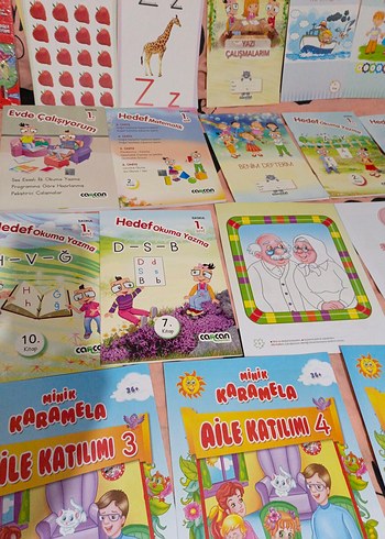 Çocuklar için Eğitim Seti Kitapları - Görsel 2