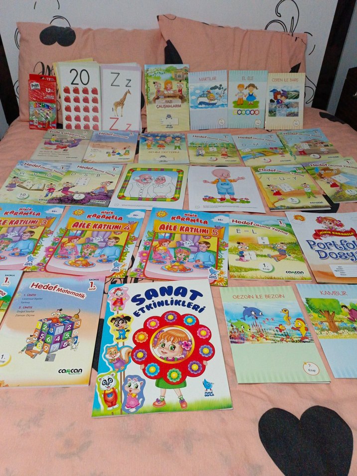 Çocuklar için Eğitim Seti Kitapları - Görsel 5