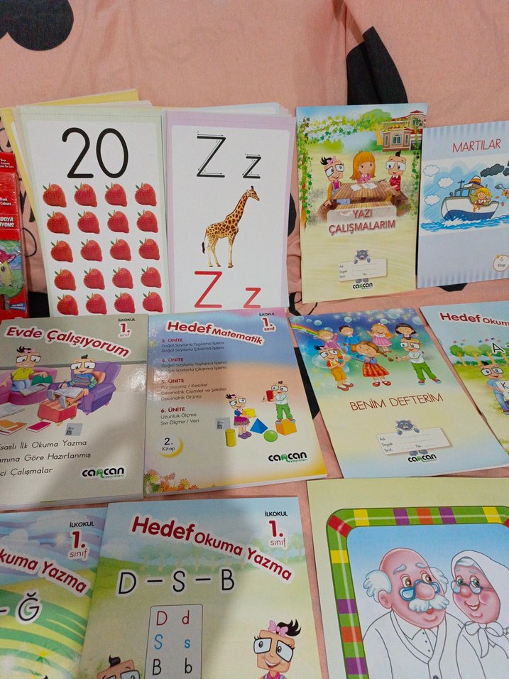 Çocuklar için Eğitim Seti Kitapları - Görsel 4