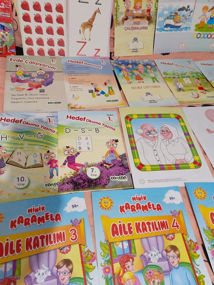Çocuklar için Eğitim Seti Kitapları - Görsel 2