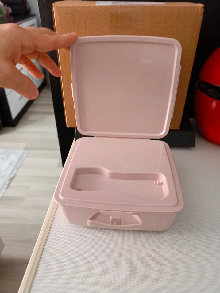 Pembe Pastel Dondurma Temalı Kutusu - Görsel 2