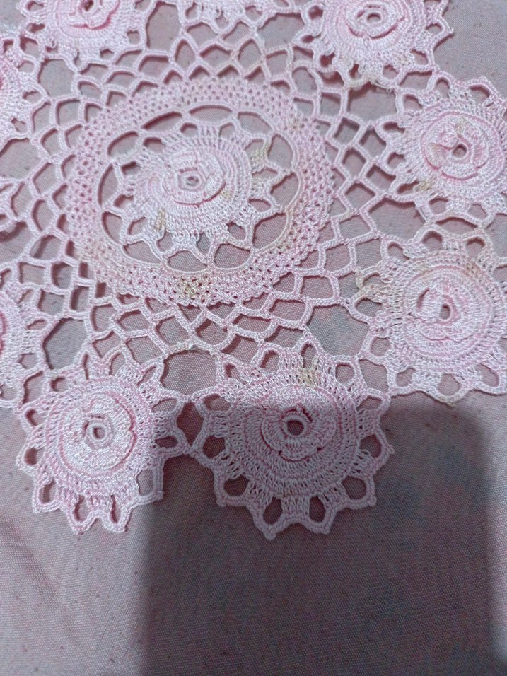 Pembe Bohem Dantel Motifler - Görsel 2