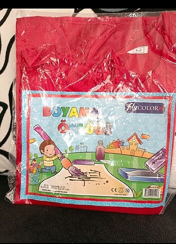  Beden Ana okulu çantası ve boyama önlügü