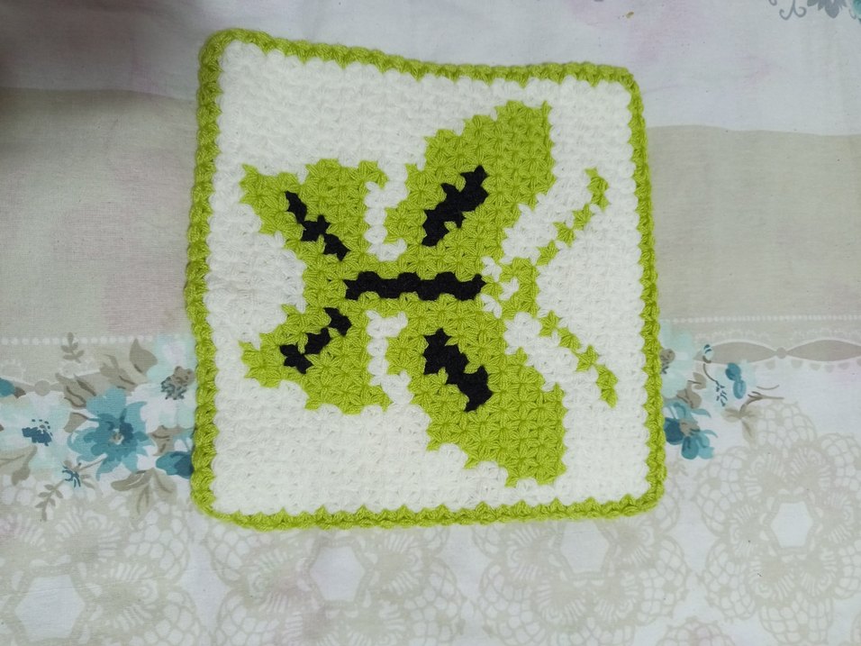 Yeşil Desenli Banyo Süngeri - Görsel 2