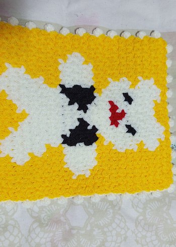 Renkli El Örgüsü Banyo Süngeri - Görsel 2