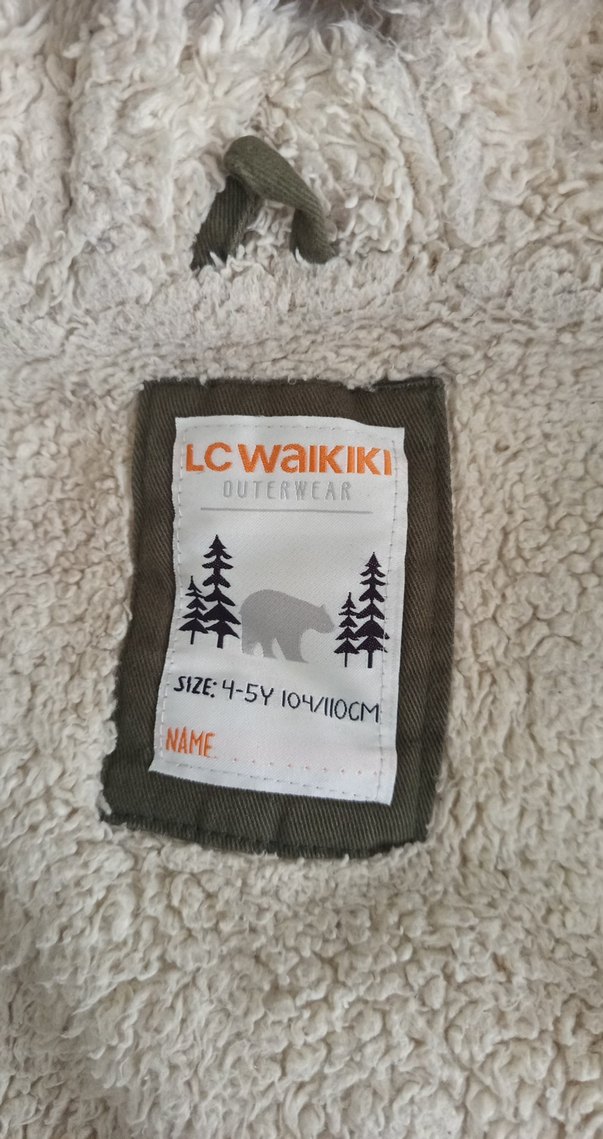 erkek çocuk kürklü kaban mont - Görsel 3