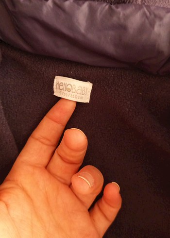 Erkek Çocuk laciverte Fermuarlı Mont - Görsel 3