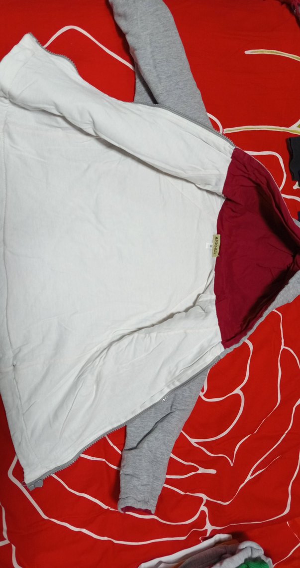 Gri Kapüşonlu Erkek Çocuk Sweatshirt - Görsel 3