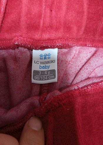 Kız erkek çocuk Kırmızı Fermuarlı Eşofman Takımı - Görsel 2