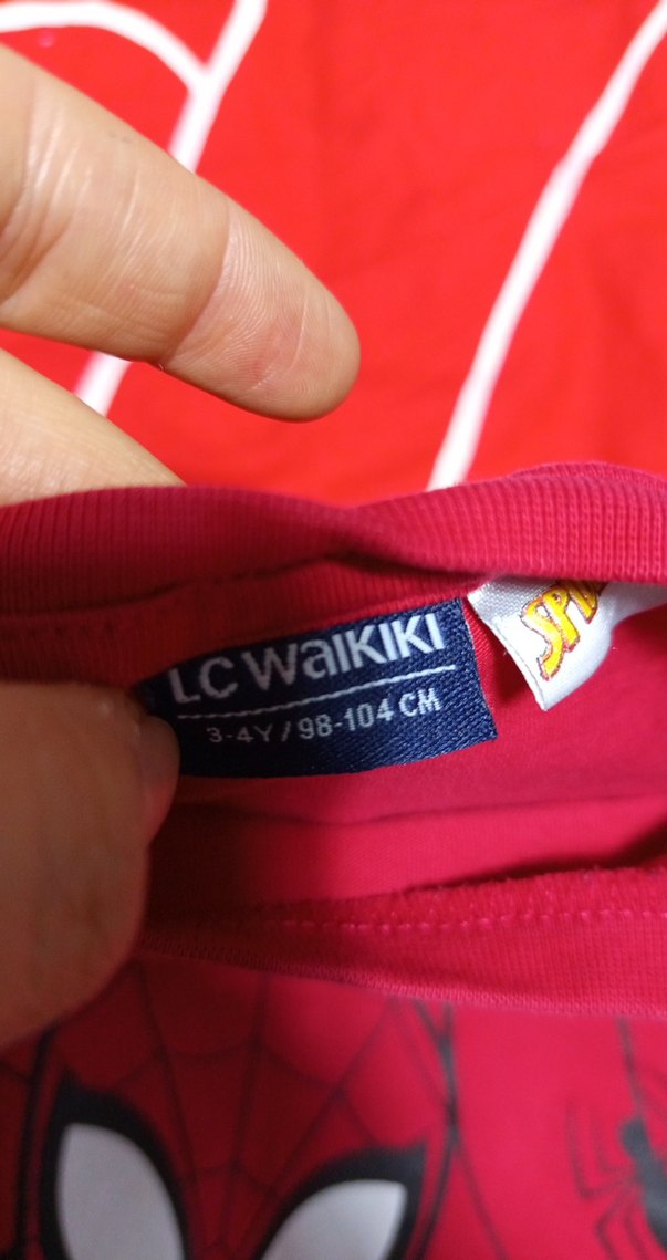 kırmızı örümcek adam bluz erkek çocuk - Görsel 2