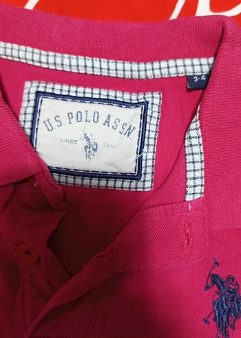 erkek Çocuk Pembe Polo Tişört - Görsel 2