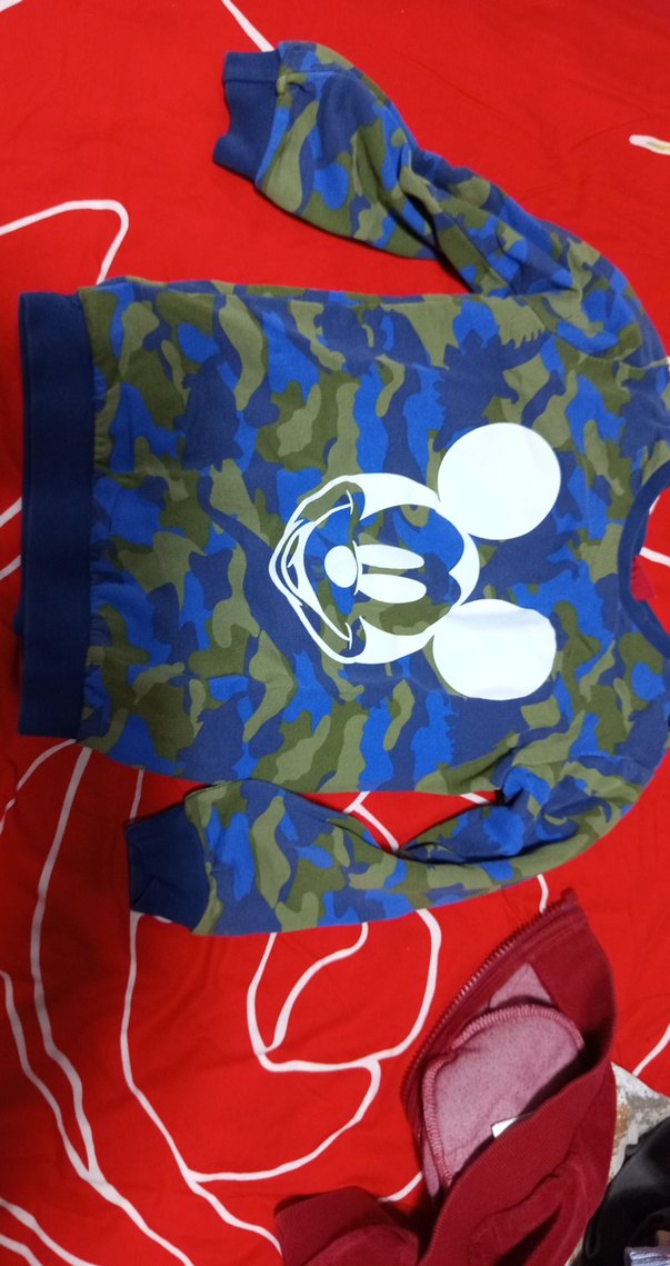 Renkli Baskılı Mavi Çocuk Atlet 4-5 Yaş - Görsel 2