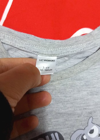 Gri Baskılı Kapüşonsuz Erkek Sweatshirt - Görsel 2