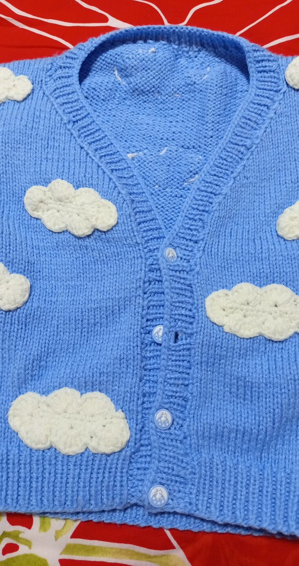 el örgüsü erkek çocuk hırka - Görsel 2