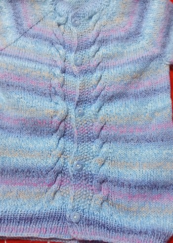 Kız erkek Çocuk Bohem Renkli Triko Kazak - Görsel 2