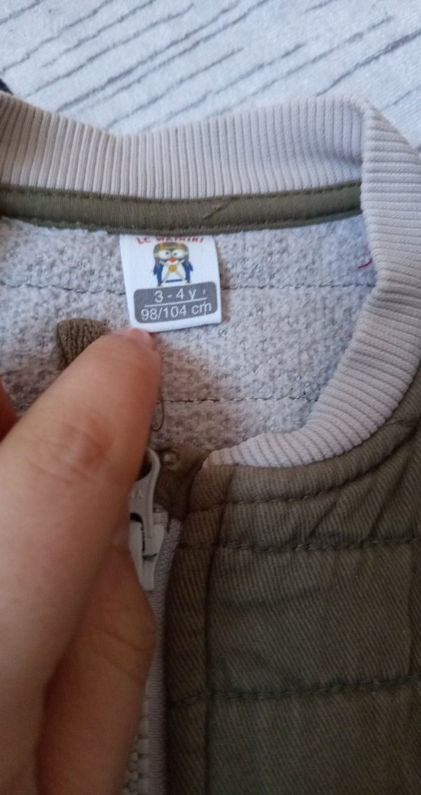 Erkek Çocuk Kahverengi Fermuarlı Yelek - Görsel 2