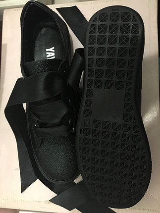 Sıfır yaya hotiç siyah simli sneaker
