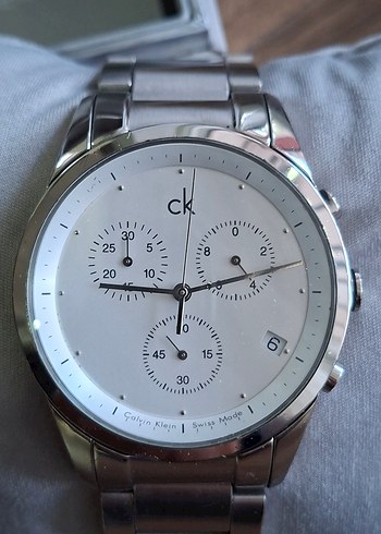 Calvin Klein Minimalist Gri Erkek Saati
