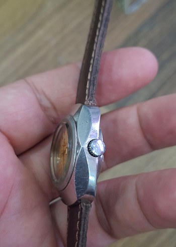 Vintage Omax Altın kadın Kol Saati - Görsel 5