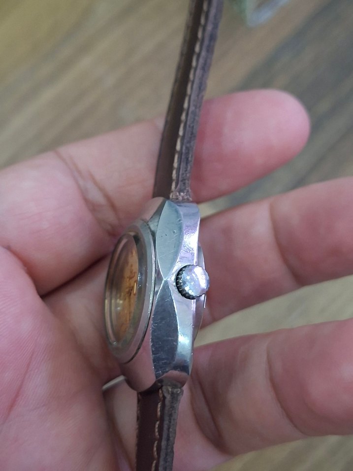 Vintage Omax Altın kadın Kol Saati - Görsel 5