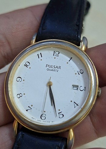 Altın Renkli Modern Klasik Erkek Kol Saati - Görsel 5