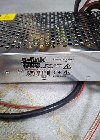 Sarı Kablolu Güç Kaynağı ve Fiş - Görsel 3