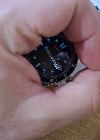 Citizen Eco-Drive Gri Erkek Kol Saati - Görsel 5