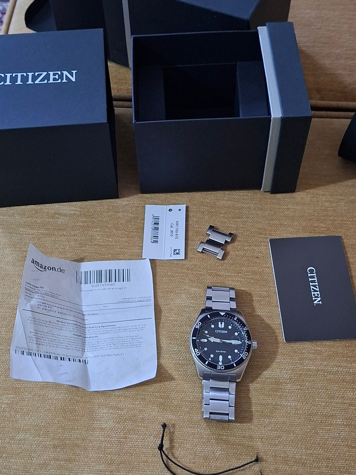 Citizen Eco-Drive Gri Erkek Kol Saati - Görsel 3